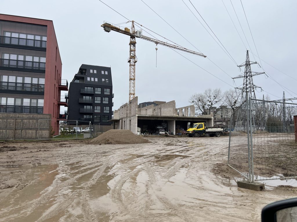 Naujapilis 1 etapas (Amsterdamas, Atėnai, Lisabona) (Žeimenos g. 147) - Multi apartment - construction photos