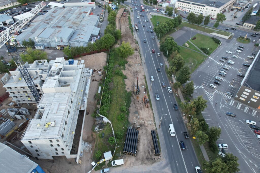 Kareivių g. tarp Verkių ir Kalvarijų g. (Kareivių g.) - Tänav - ehituse fotod