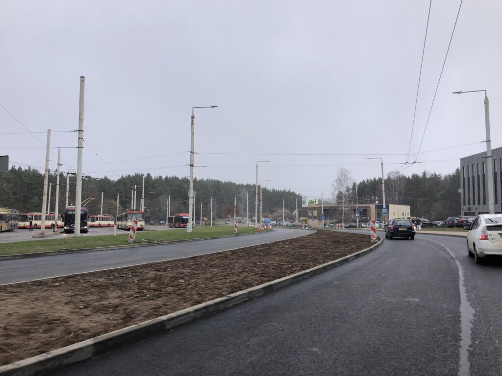Saulėtekio al. pertvarkymas (Saulėtekio al.) - Street - construction photos