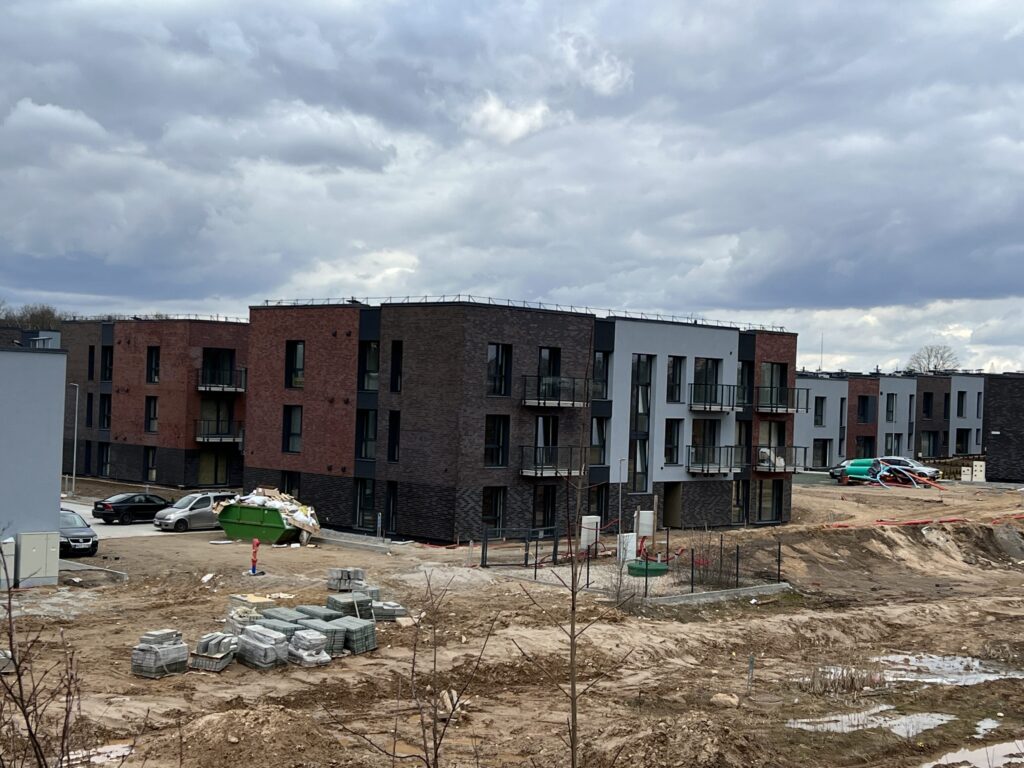 PaJustis 3 etapas (daugiabučiai) (Mozūriškių g. 190) - Multi apartment - construction photos