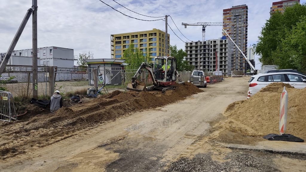 V. Lingio ir J. Rutkausko g. atkarpos (V. Lingio, J. Rutkausko g.) - Street - construction photos