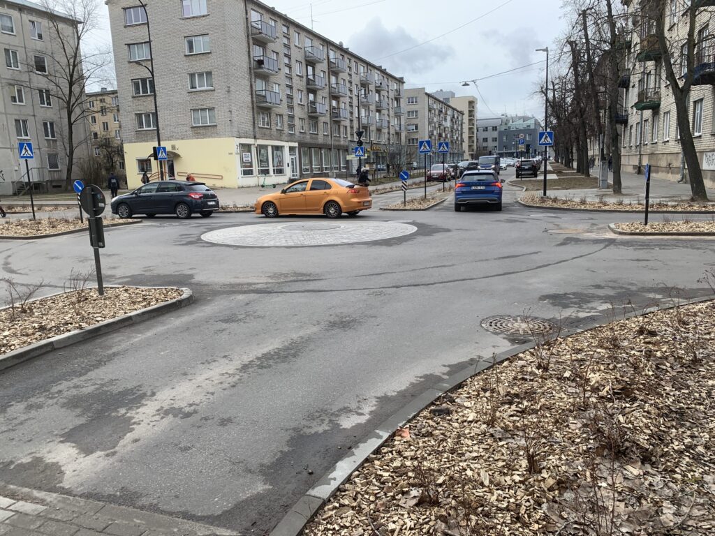 Ramaus eismo T. Ševčenkos g. (T. Ševčenkos g.) - Street - construction photos