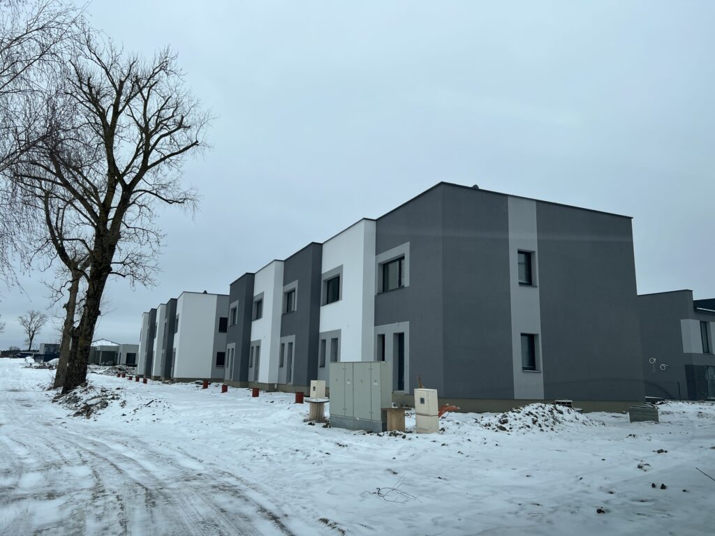 Dituvos kvartalas 5 etapas (Vorupės g. 37, 39) - Row housing - construction photos
