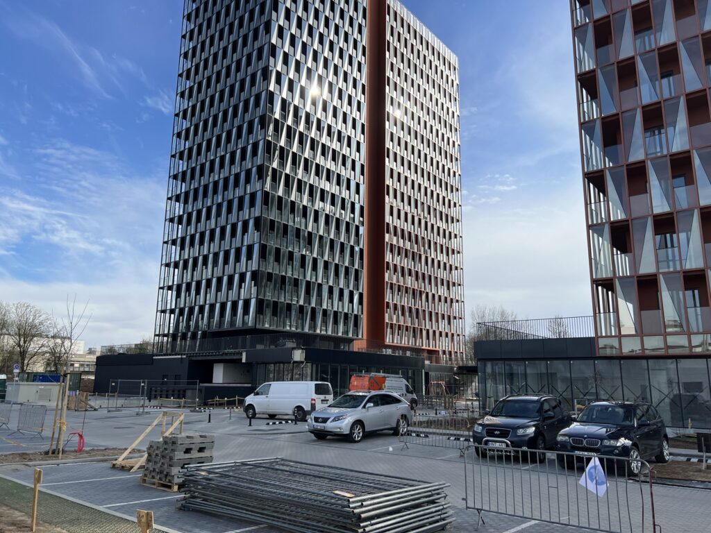 Skylum 2 etapas (Viršilų g. 6) - Multi apartment - construction photos