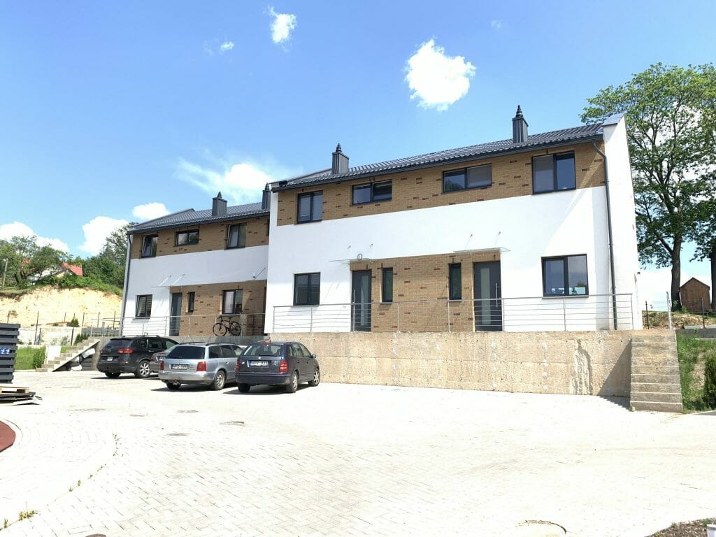 Ievų namai (Ievų g. 3) - Row housing - construction photos