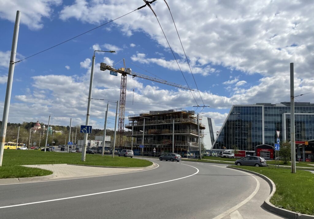 Sporto 16 (Sporto g. 16) - Office center - construction photos