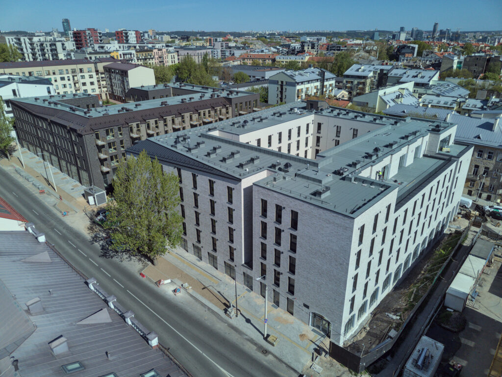 SOLO SOCIETY City House Vilnius (Šv. Stepono g. 33) - Co-living - construction photos