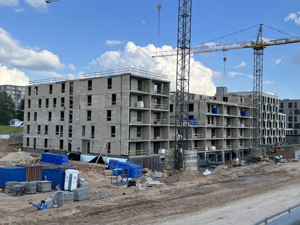 TALINO 2 etapas (N2, N3) (Rygos g. 58) - Multi apartment - construction photos