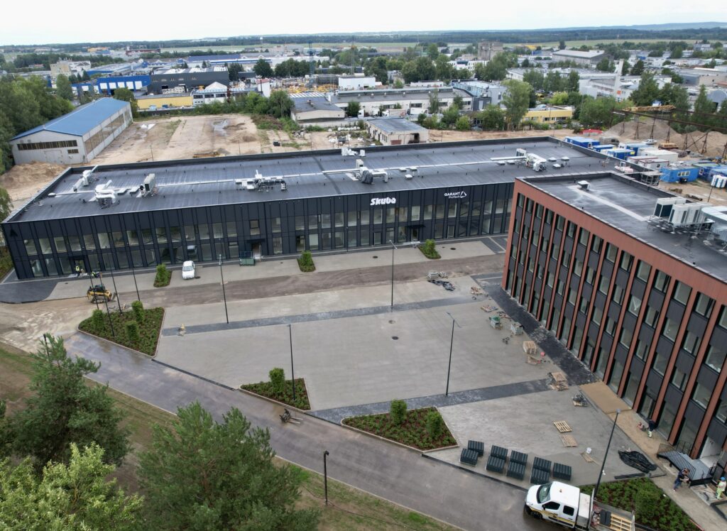 eMarket City 1 etapas (Eišiškių pl. 36) - Shopping center, Warehouse / Distribution center - construction photos