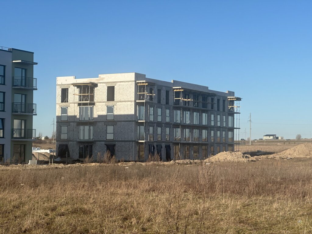 Padangės slėnis 3 etapas (Arimų g. 25) - Daugiabutis - statybų nuotraukos