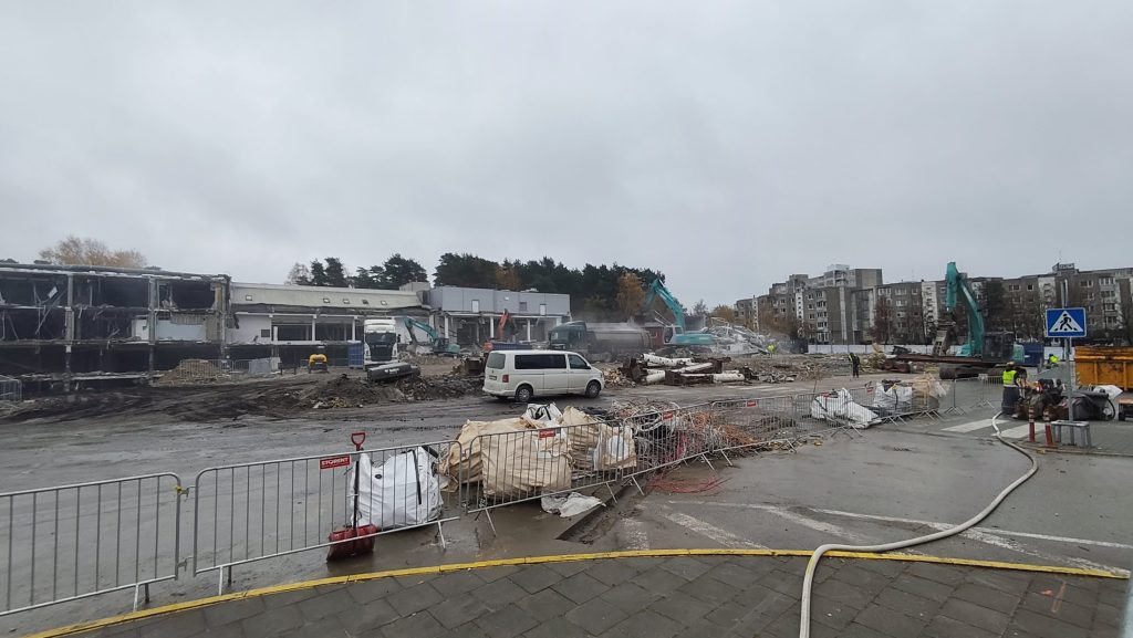 PC Mada rekonstrukcija (Viršuliškių g. 40, 42) - Shopping center - construction photos
