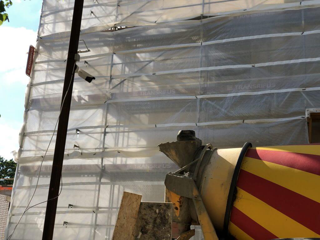 Sierakausko 25 1 etapas (Z. Sierakausko g. 25) - Multi apartment - construction photos