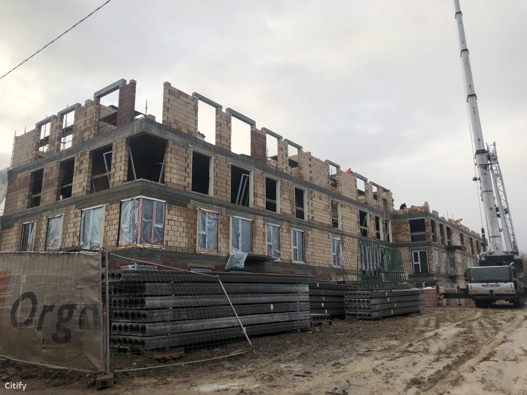 Gintaro apartamentai (V. Krėvės pr. 112A) - Multi apartment - construction photos