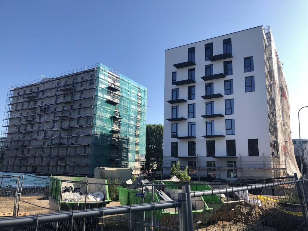 Centro rezidencija 2 etapas (Rinktinės g. 3) - Multi apartment - construction photos