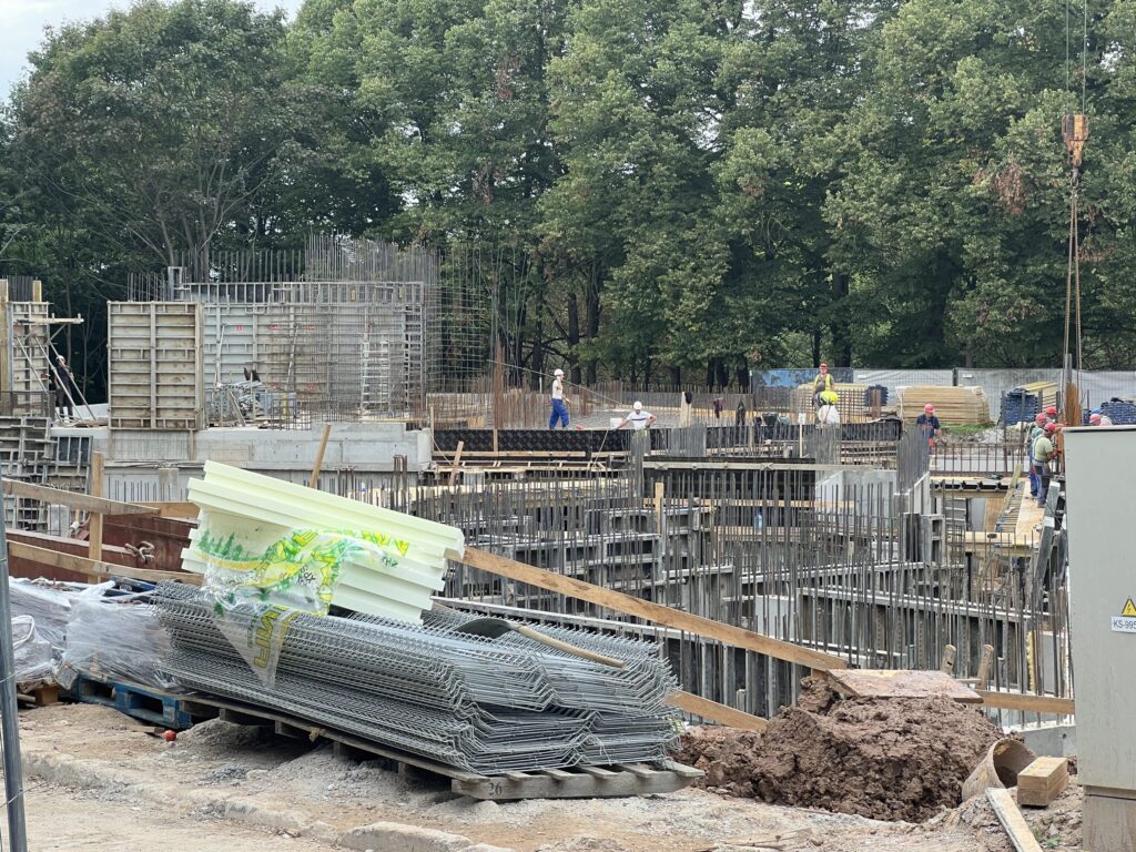 Kauko vilos (Kauko al. 2) - Multi apartment - construction photos