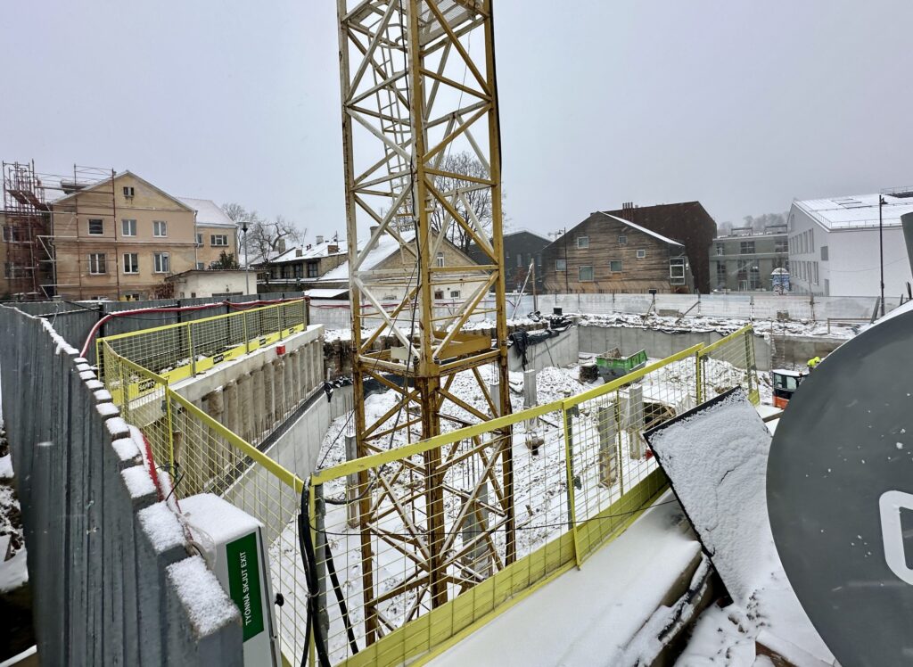 PAUPYS 9 etapas (Paupio g. 33) - Multi apartment - construction photos