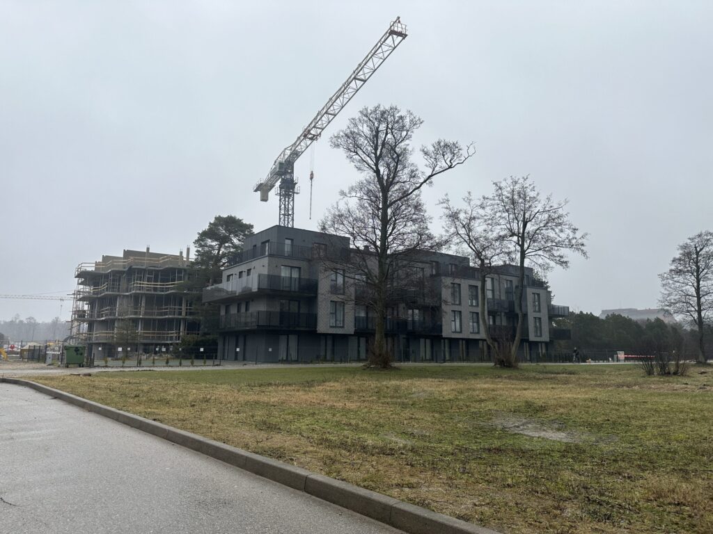 V38 (Vanagupės g. 38) - Multi apartment - construction photos