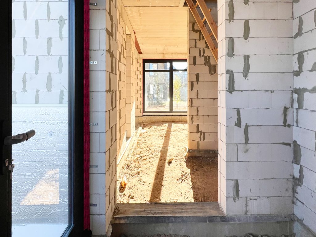 HALSO (Lukšinės g. 26, 28, 32, 34, Ašmenėlės g. 44) - Private house community - construction photos