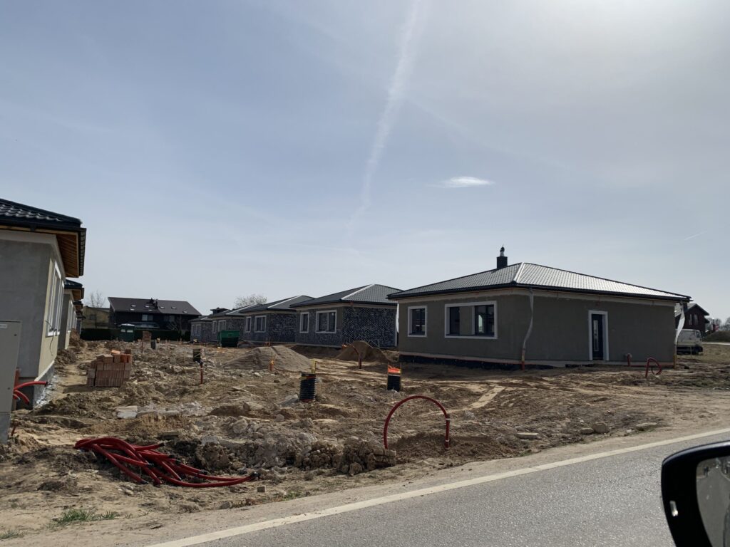 M. ir P. Šalčių g. 71 (M. ir P. Šalčių g. 71) - Private house community - construction photos