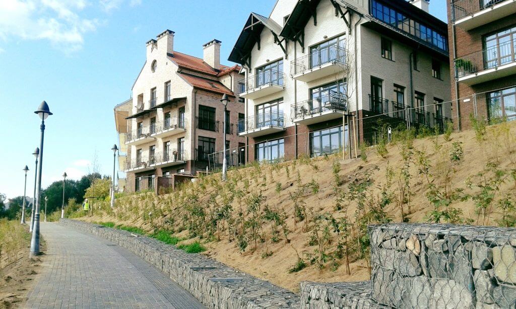 Vilnios pakrančių tvarkymas (Aukštaičių g.) - Bike path, Waterside - construction photos