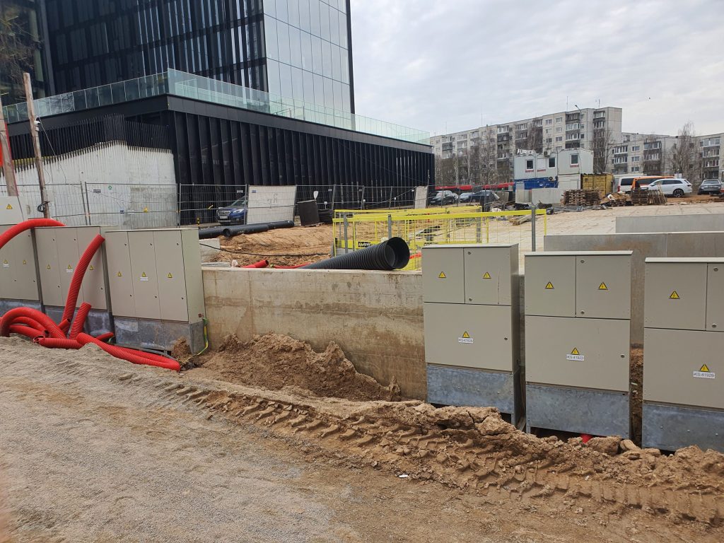 PC PIKAS (Ukmergės g. 221) - Shopping center - construction photos