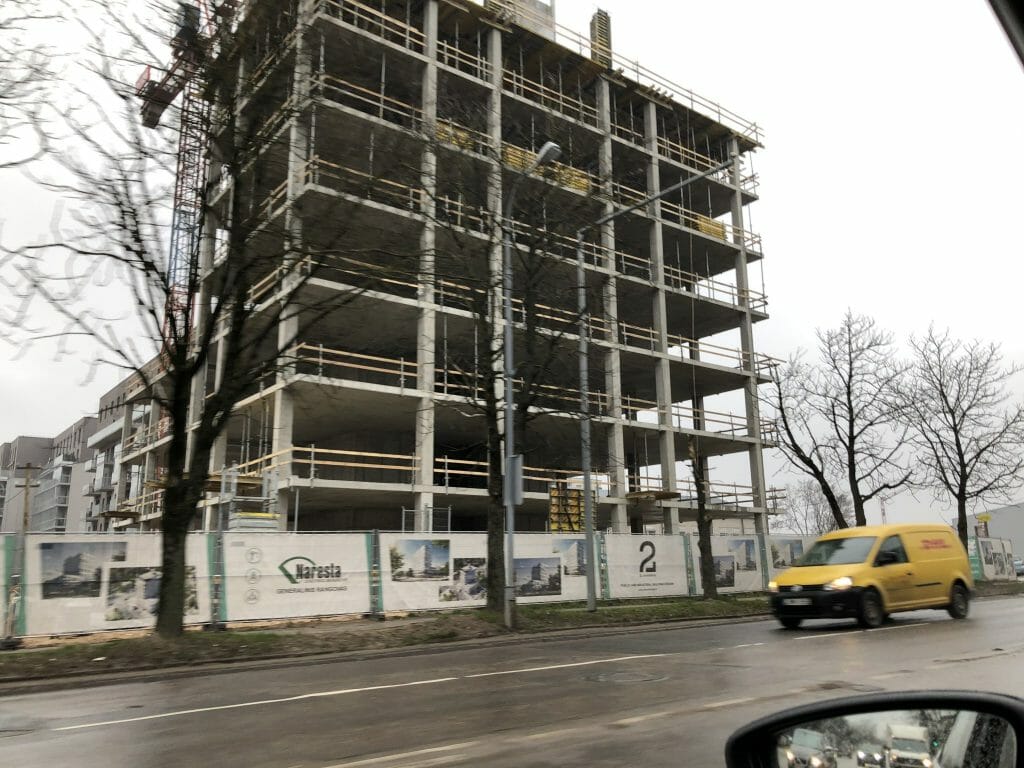 Žalgirio 94 (Žalgirio g. 94) - Office center - construction photos