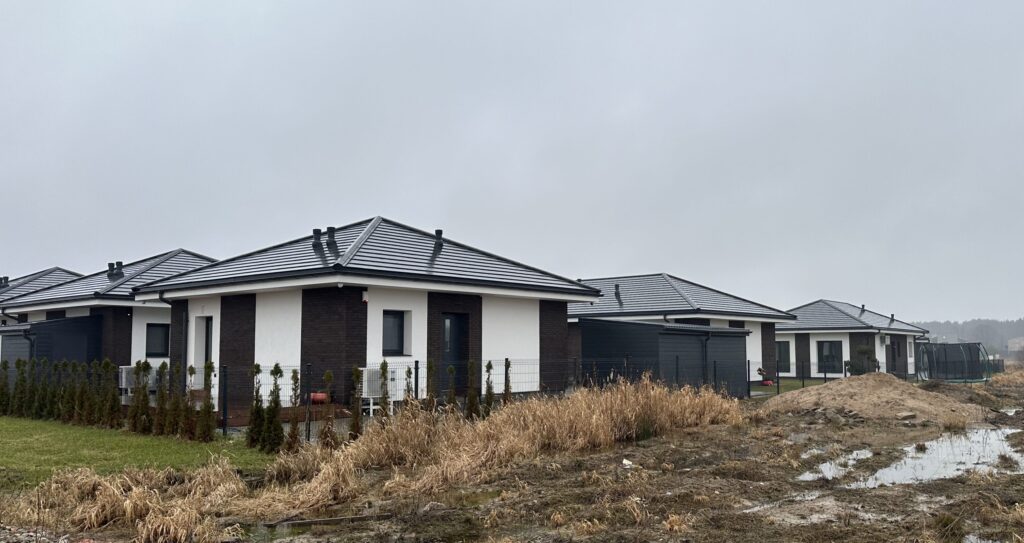 Vaivorykštės g. 37 (Vaivorykštės g. 37) - Private house community - construction photos