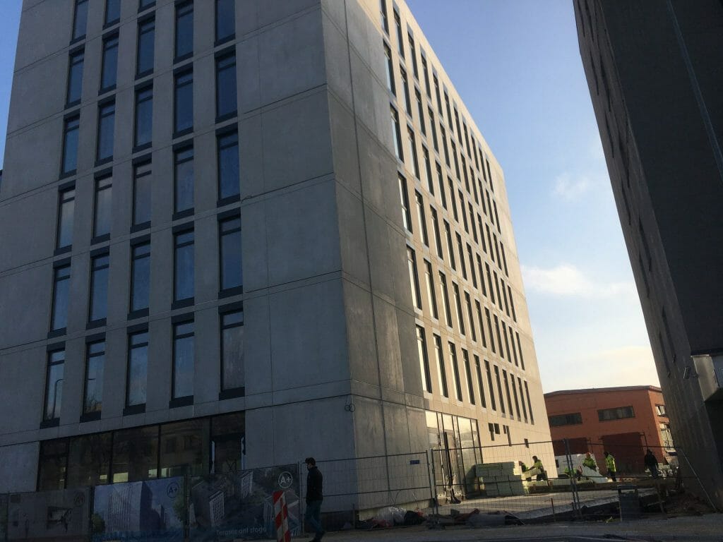 OFFICE 100 by Skraidenis (Panerių g. 49) - Office center - construction photos