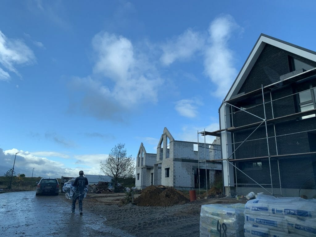 Versmių parkas (Versmių g. 2, 4, 6, 7, 8, 9, 10, 11, 12, 13, 15, 16, 17, 19 - 47) - Land plots, Private house community - construction photos