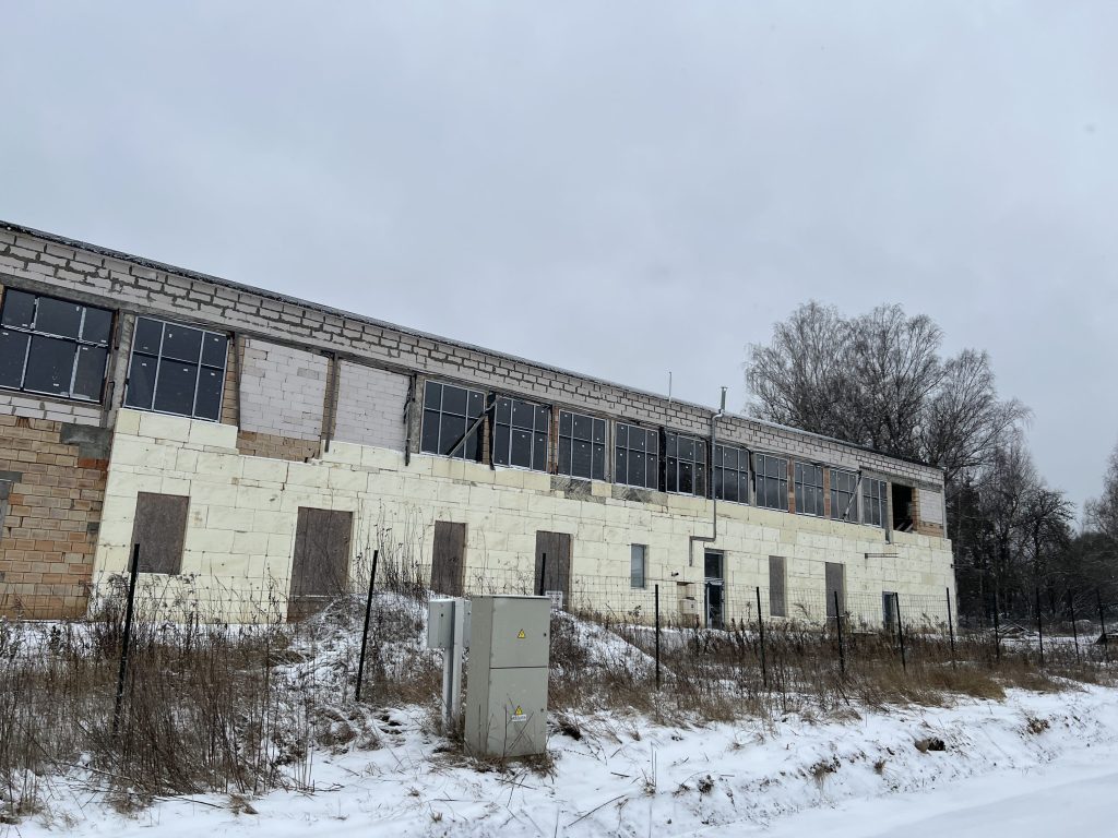 Ievos Labutytės g. 46 (Ievos Labutytės g. 46) - Multi apartment, Office center - construction photos