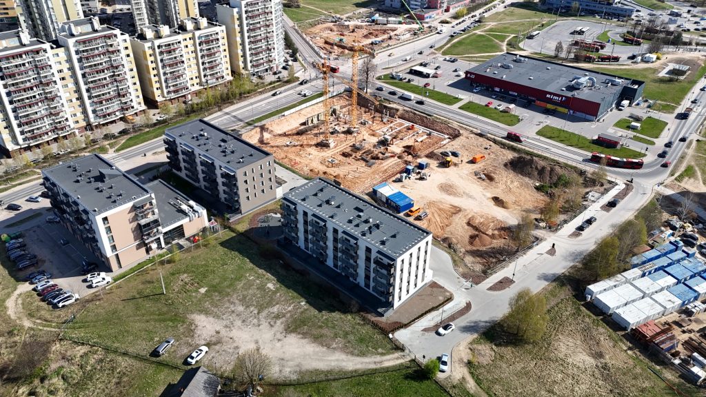 Modernist 1 etapas (Justiniškių g. 154) - Daugiabutis - statybų nuotraukos