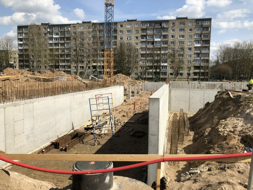 Life Story 1 etapas (Taikos pr. 57) - Multi apartment - construction photos