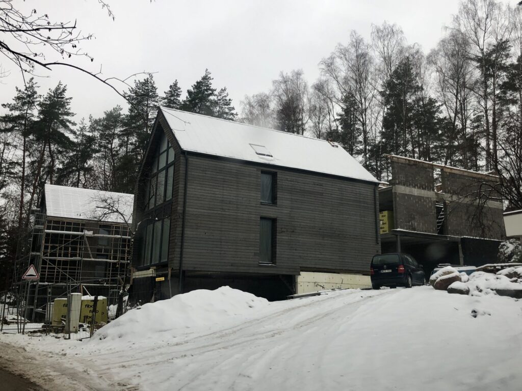 Pupojų g. 32, 34 (Pupojų g. 32, 34) - Private house community - construction photos