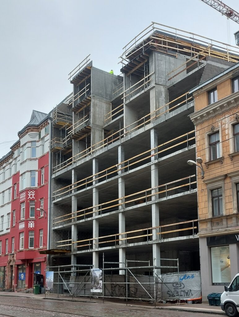 Krišjāņa Barona iela 30A (Krišjāņa Barona iela 30A) - Verslo centras - statybų nuotraukos