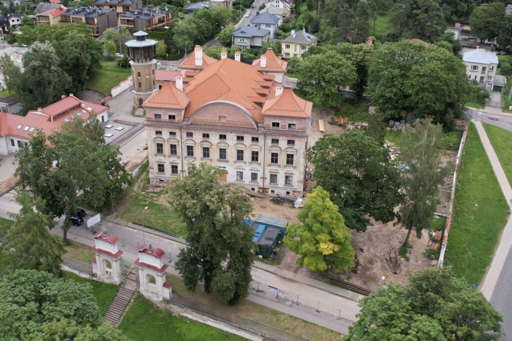 Sapiegų rūmai (L. Sapiegos g. 13) - Cultural center - construction photos
