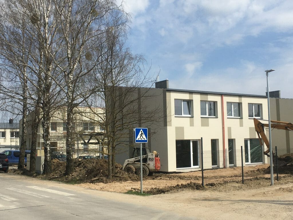 Saulės skg. 1, 2, 5, 6 (Saulės skg. 1, 2, 5, 6) - Row housing - construction photos