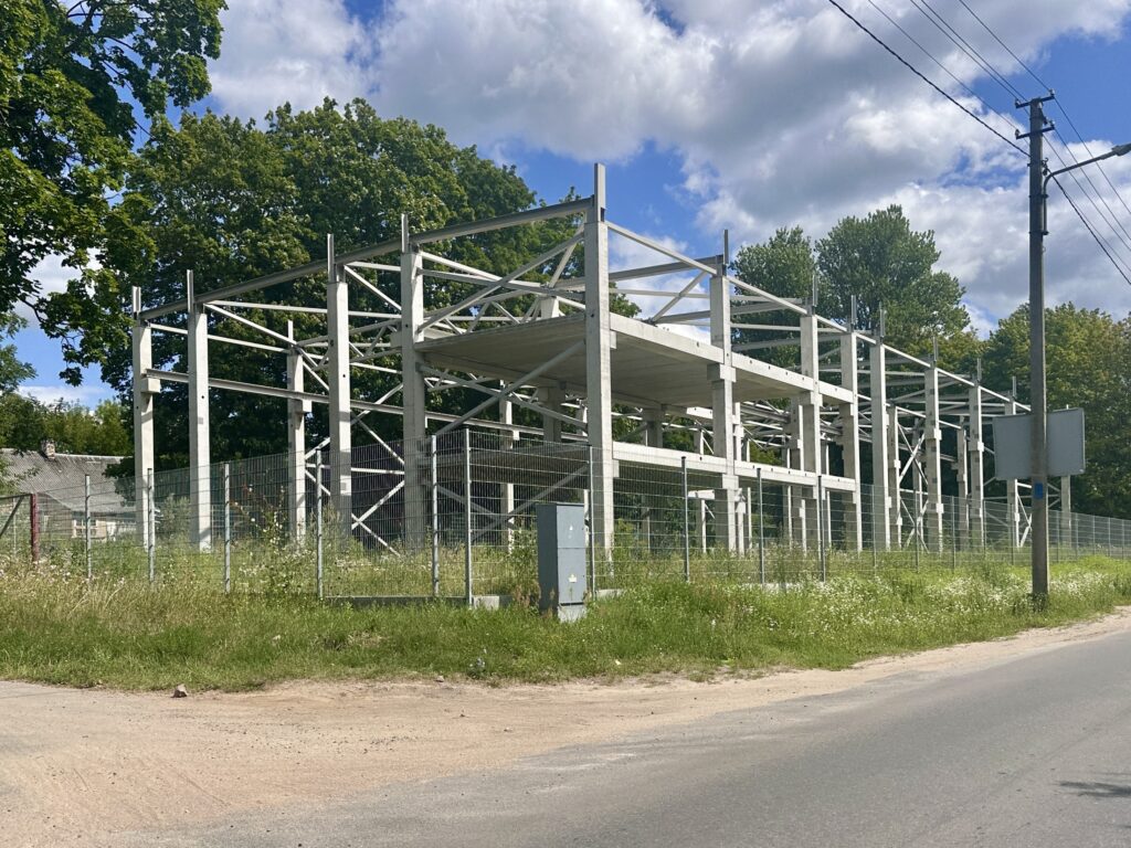 Pramonės g. 40 (Pramonės g. 40) - Showroom / Service center - construction photos