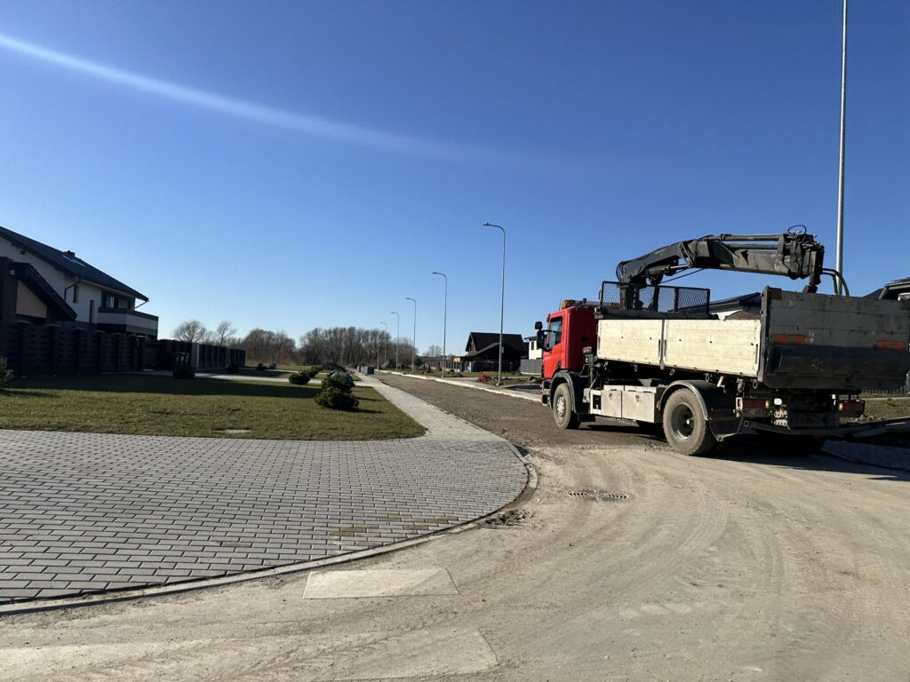 Karlskronos, Irklų, Kurėnų, Jachtų, Škunų, Kapitonų, Jungų gatvių įrengimas (Karlskronos g., Irklų g., Kurėnų g., Jachtų g., Škunų g., Kapitonų g., Jungų g.) - Street - construction photos