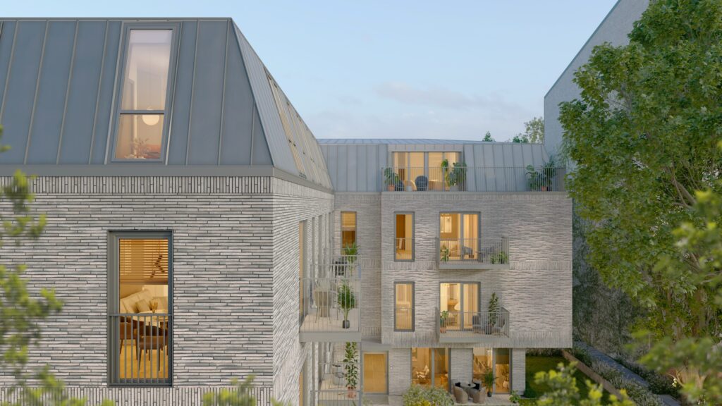 Kanso Sakalų 4 (Sakalų g. 4) - Multi apartment, Office center - visualization