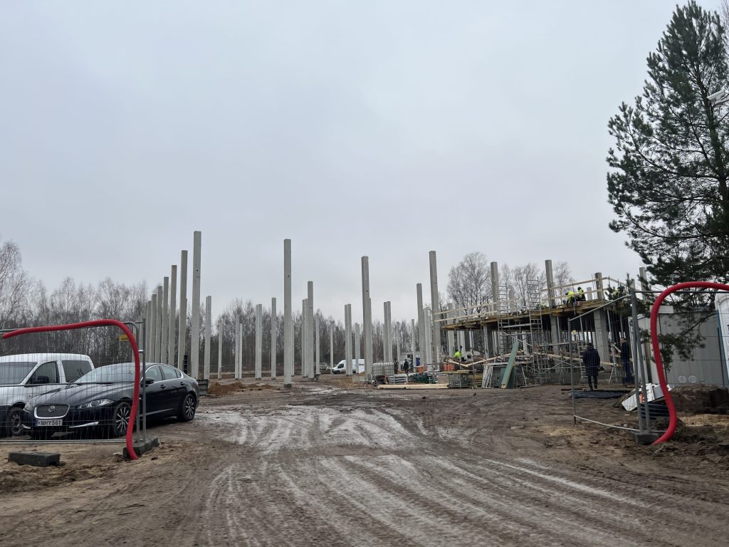 Darbo g. 1 (Darbo g. 1) - Warehouse / Distribution center - construction photos