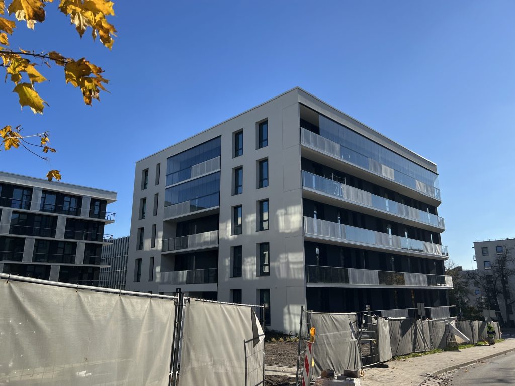 U128 (Ukmergės g. 128) - Daugiabutis - statybų nuotraukos