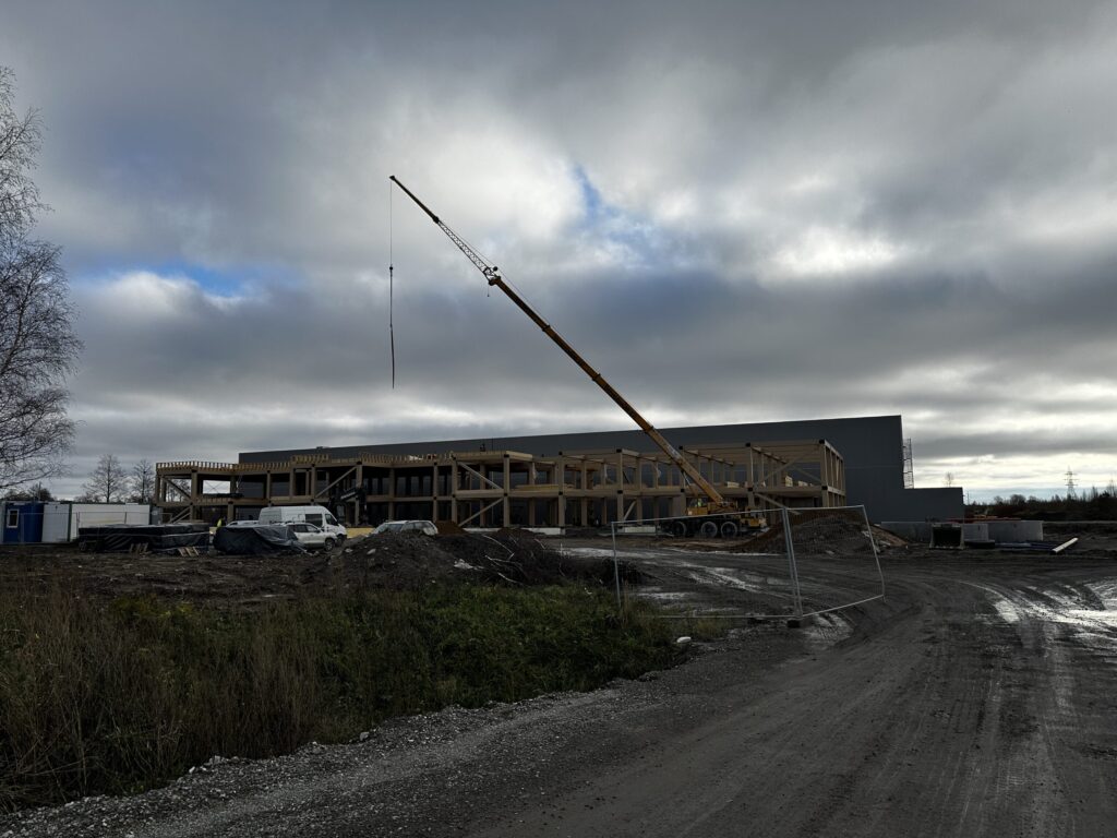 Minijos g. 181 (Minijos g. 181) - Office center, Warehouse / Distribution center - construction photos