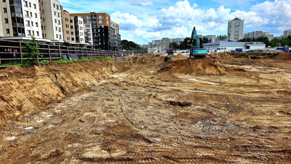 Just-in 1 etapas (A, B, C) (Justiniškių g. 126) - Daugiabutis - statybų nuotraukos