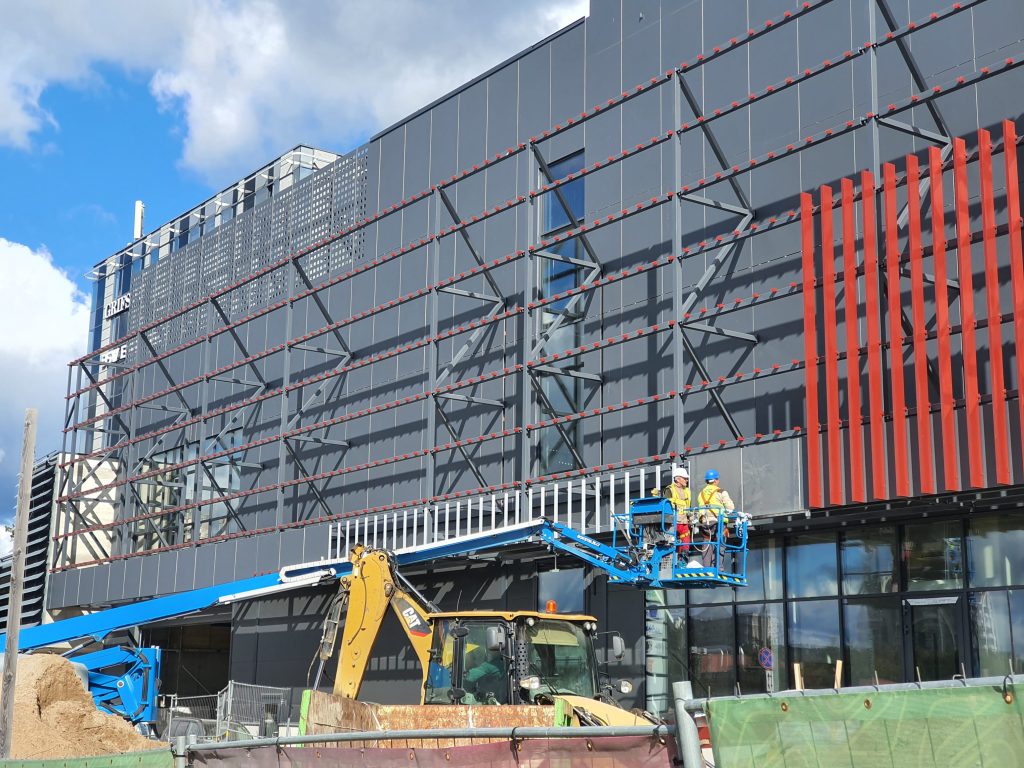 PC PIKAS (Ukmergės g. 221) - Shopping center - construction photos