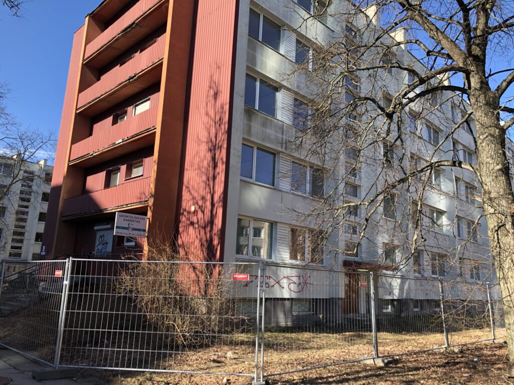 Studentų g. 45 (Studentų g. 45) - Multi apartment - construction photos