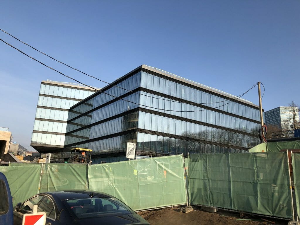 SEB administracinis (Gedimino Baravyko g. 4) - Biroju centrs - būvdarbu attēli