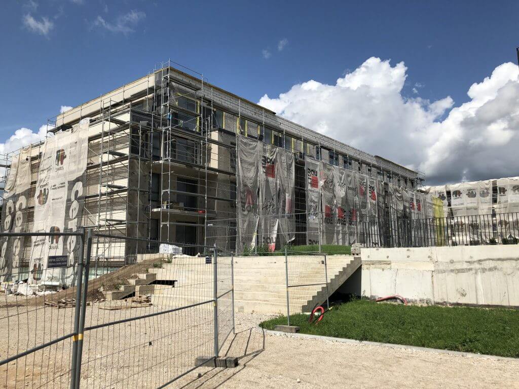 Lazdynėlių vingis 1-2 etapai (Lazdynėlių g. 38, 38A) - Multi apartment - construction photos