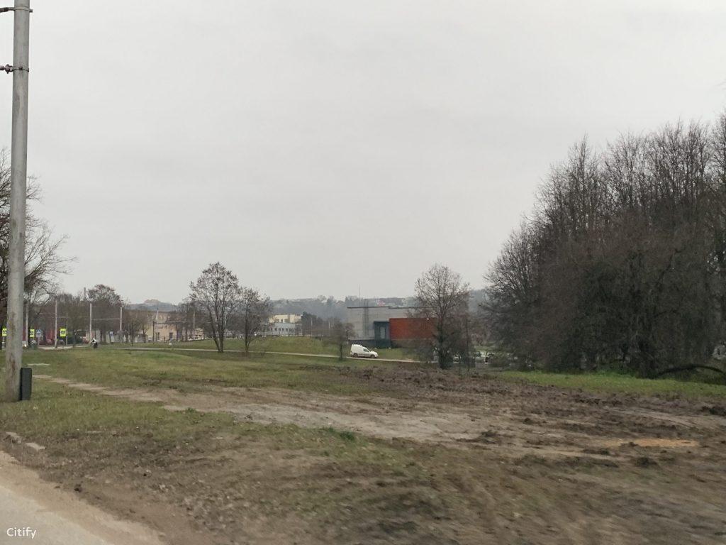 Neries krantinės parkas (Neries krant.) - Park - construction photos