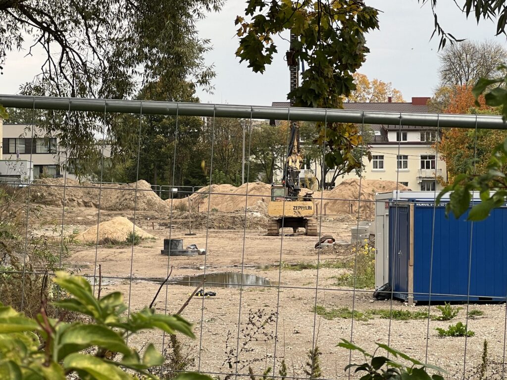 Pagyvenusių žmonių poilsio namai (Latgalių g.) - Specialized care center - construction photos