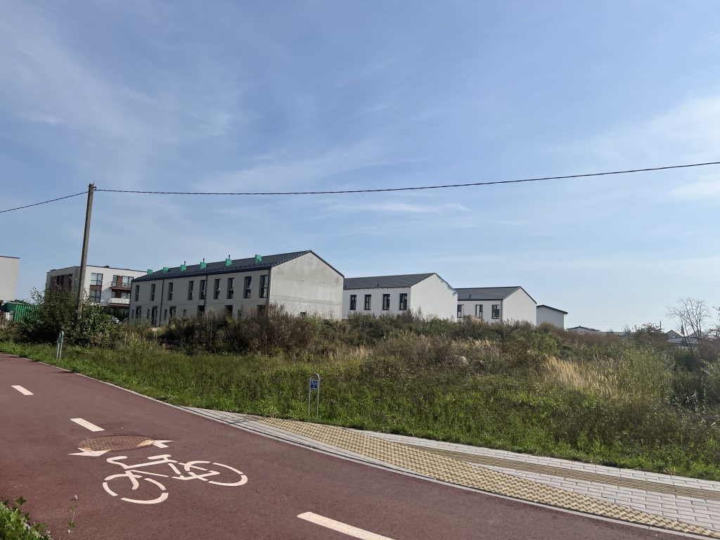 Klemiškės namai (Klemiškės g. 40) - Row housing - construction photos